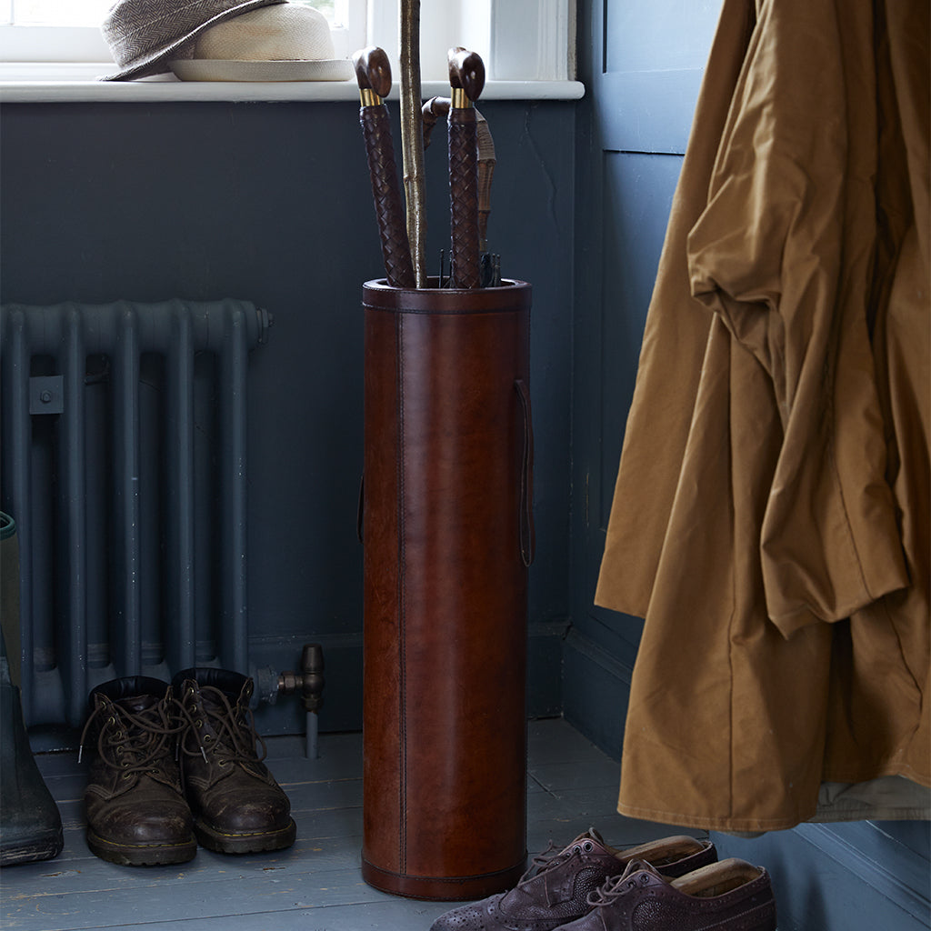 Leather Walking Stick Holder