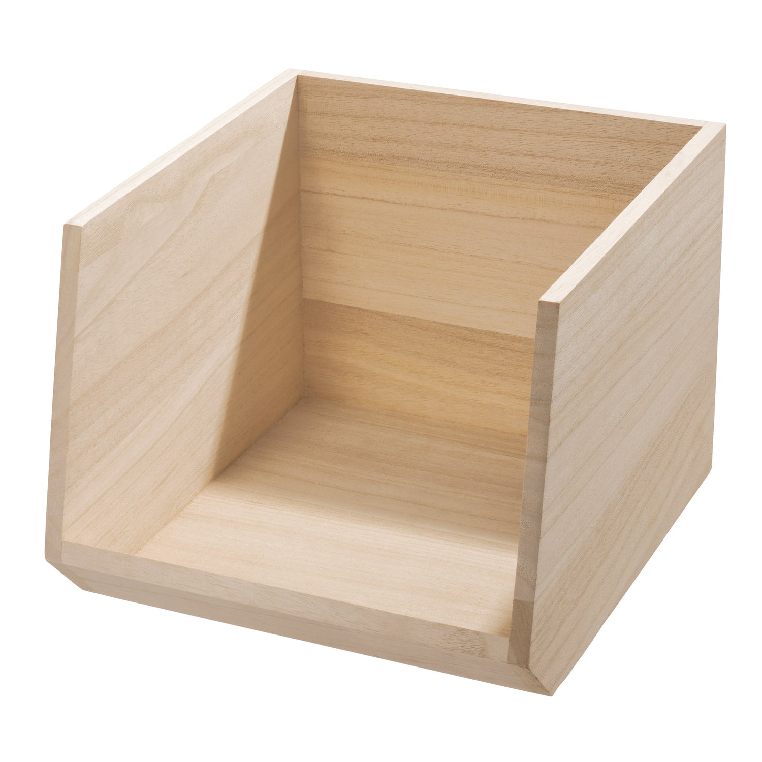 Open Fronted Wooden Pantry Organiser - Not A Boring Box