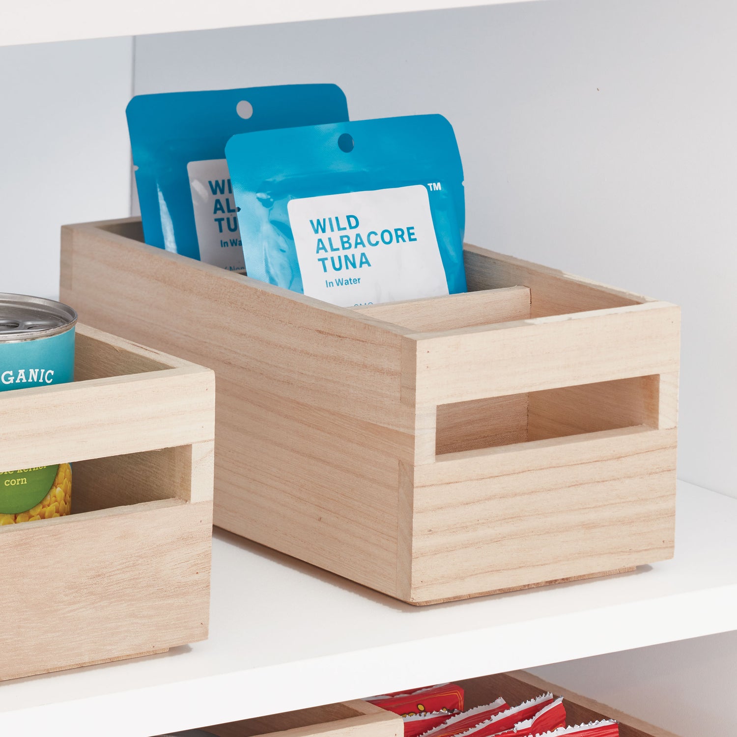 Wooden Sachet Pouch Organiser - Not A Boring Box