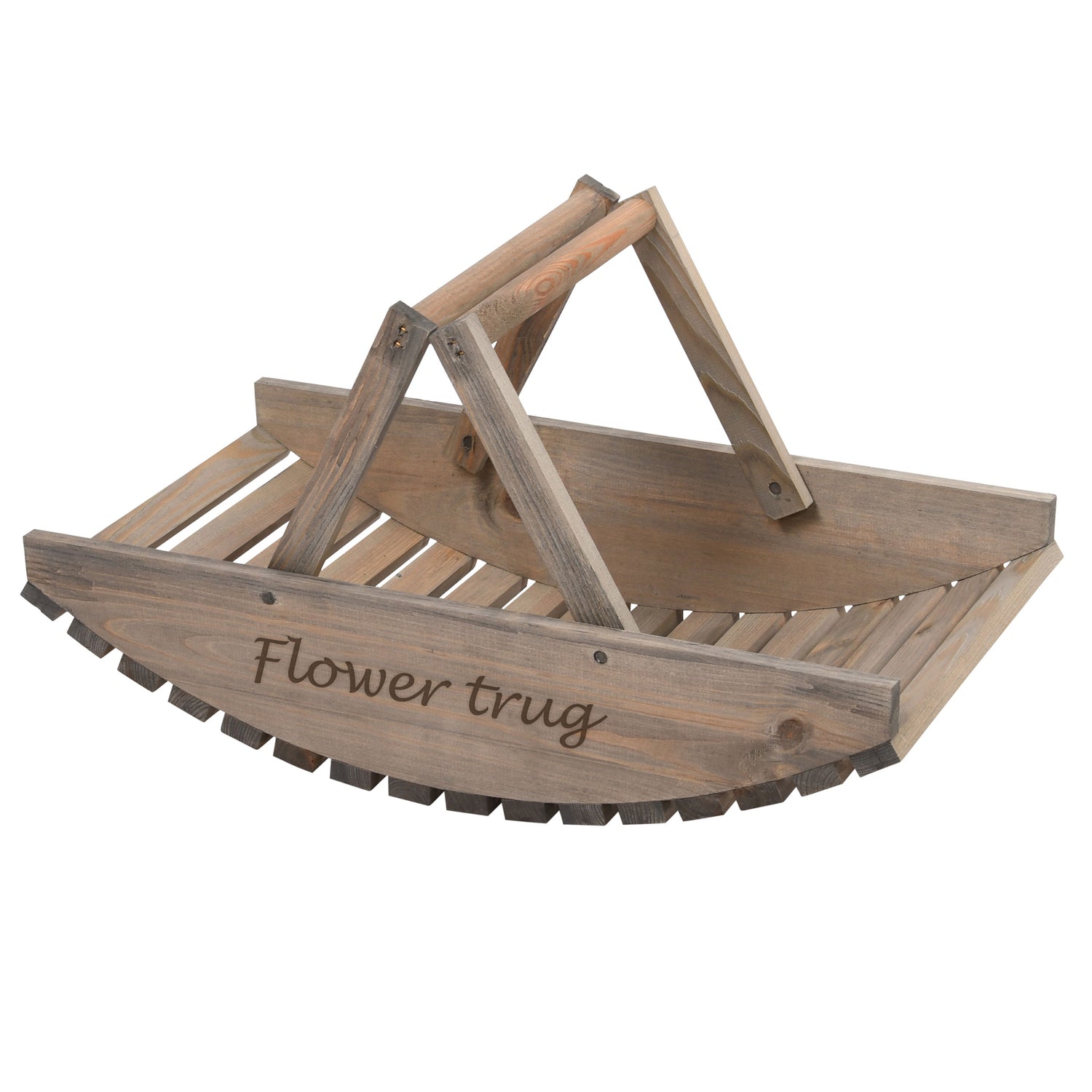 Wooden Flower Trug - Not A Boring Box