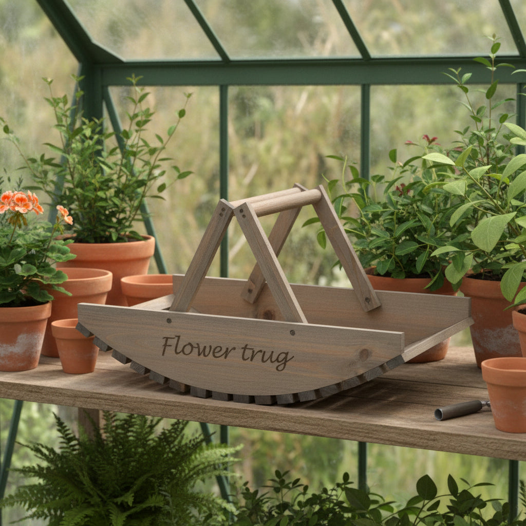 Wooden Flower Trug - Not A Boring Box