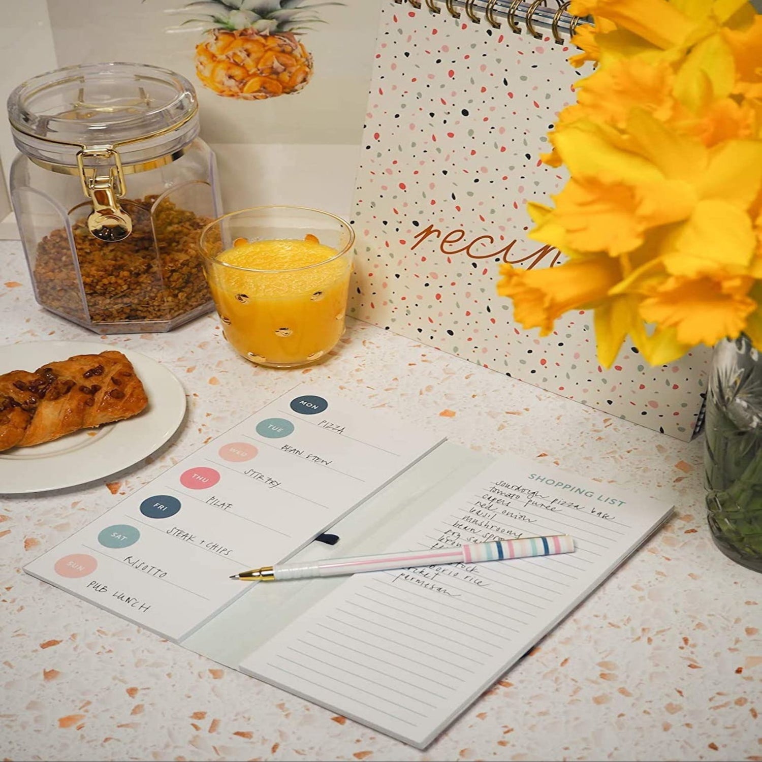 Meal Planner And Shopping List - Not A Boring Box