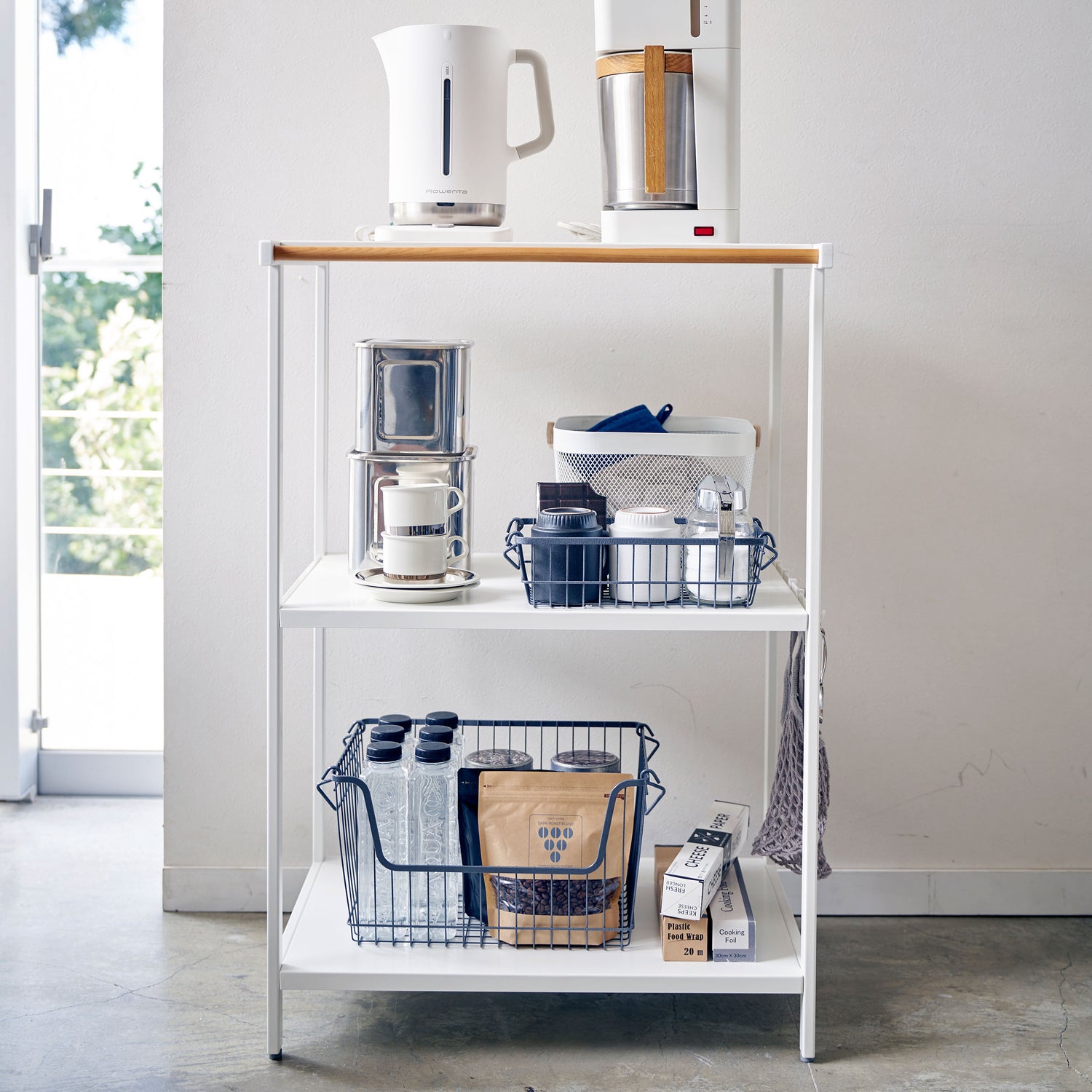 3 Tiered Storage Rack Tower - Not A Boring Box