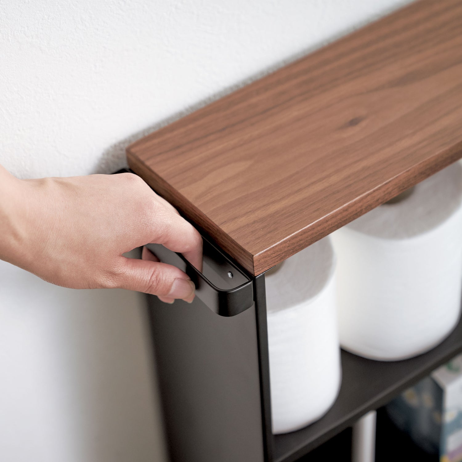 Bathroom Storage Unit on Castors - Slimline - Not A Boring Box