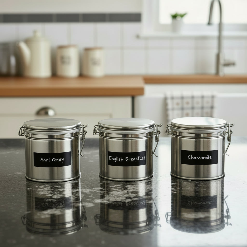 Tea Tins Set Of 3 - Not A Boring Box