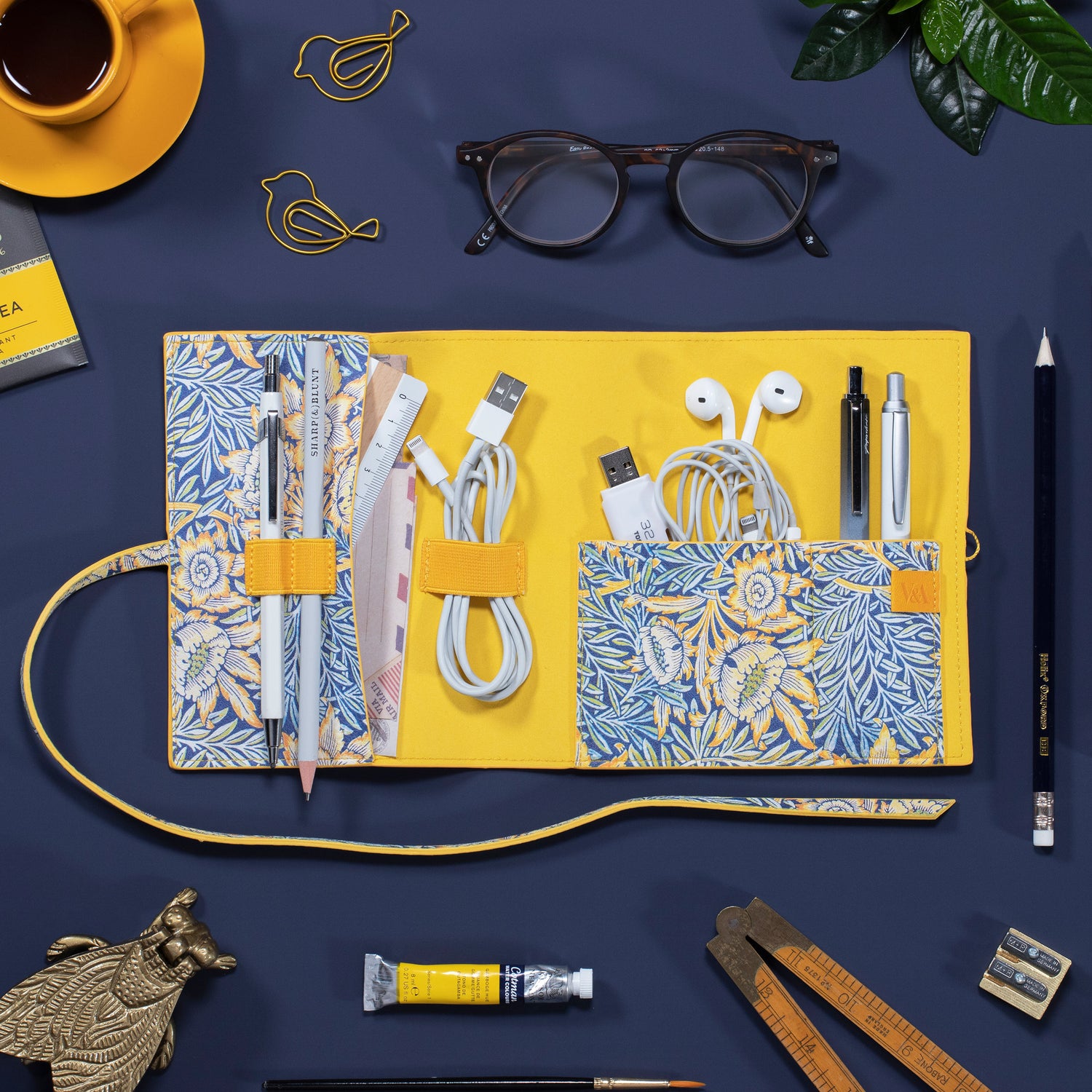 Tech Tidy Roll Up Wallet - Not A Boring Box