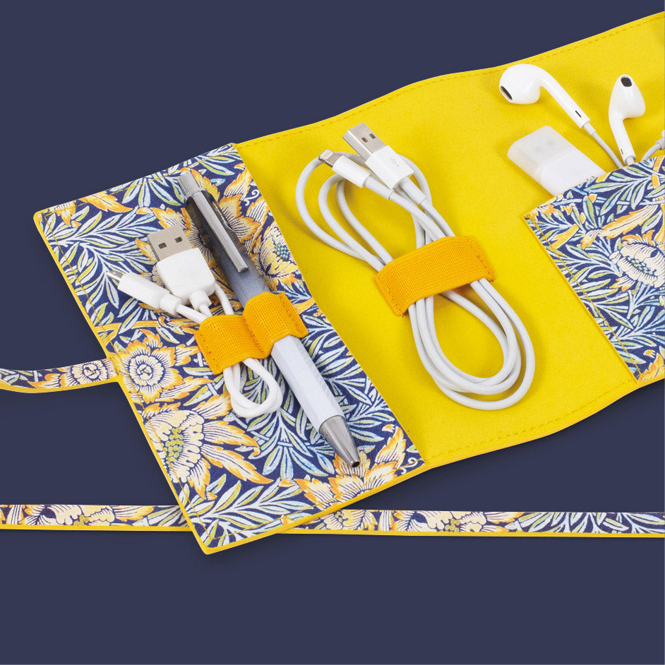 Tech Tidy Roll Up Wallet - Not A Boring Box