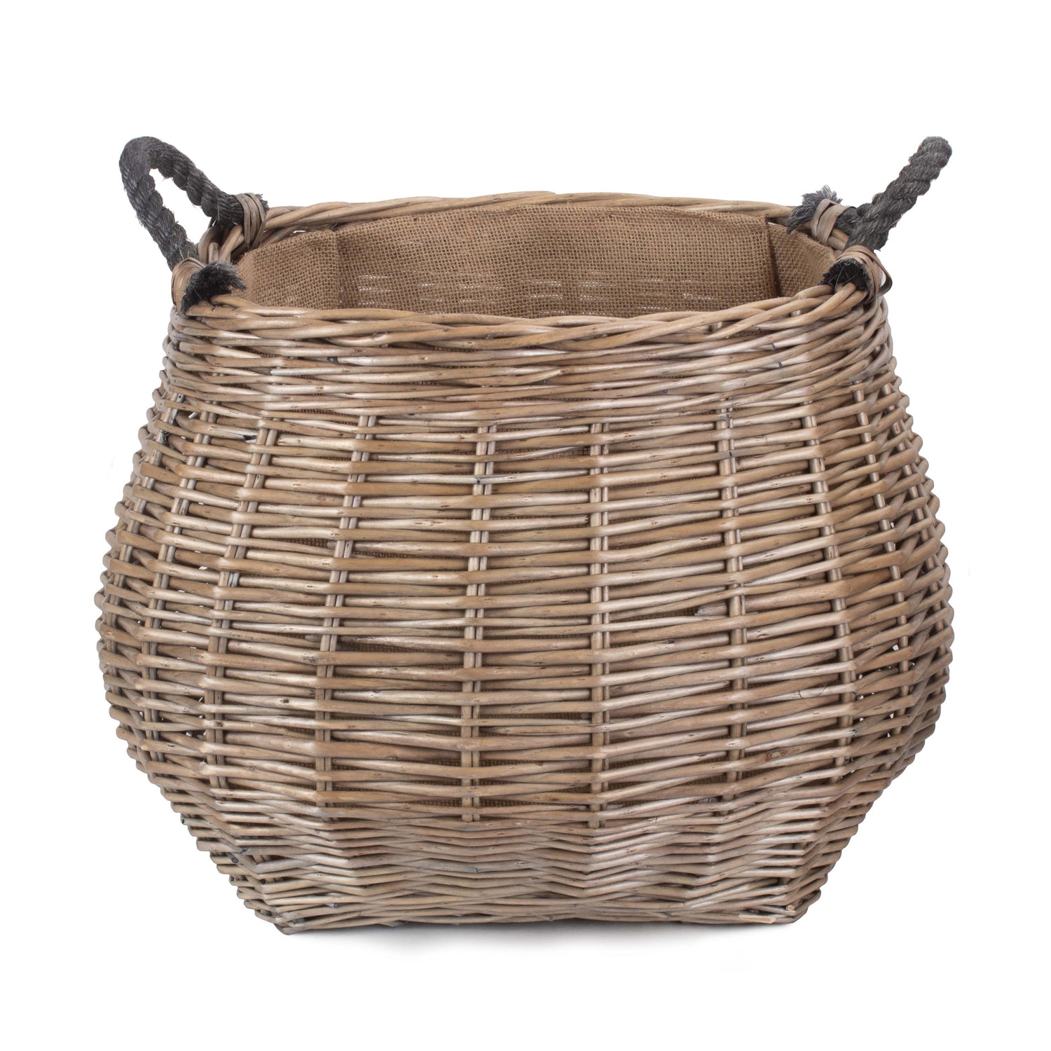 Willow Log Basket - Not A Boring Box