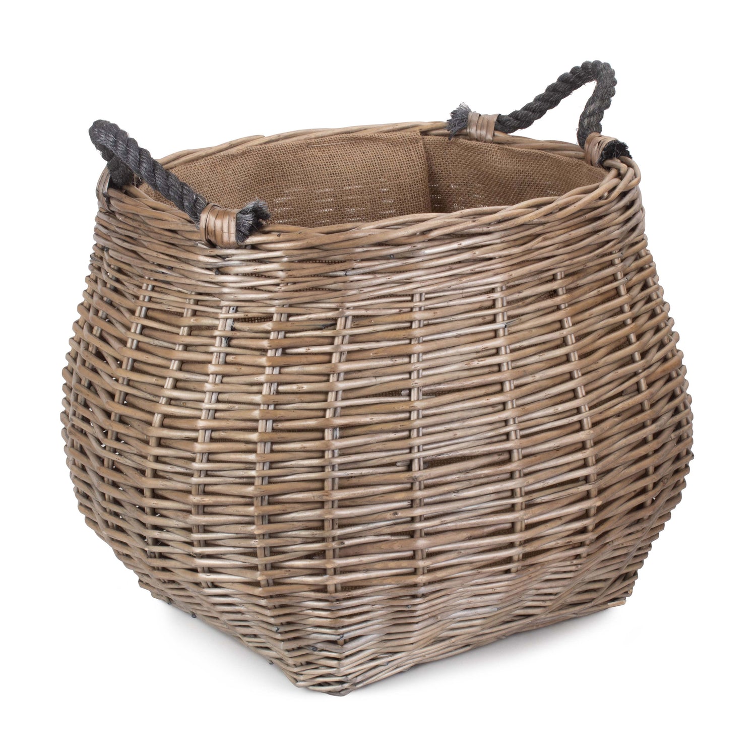 Willow Log Basket - Not A Boring Box
