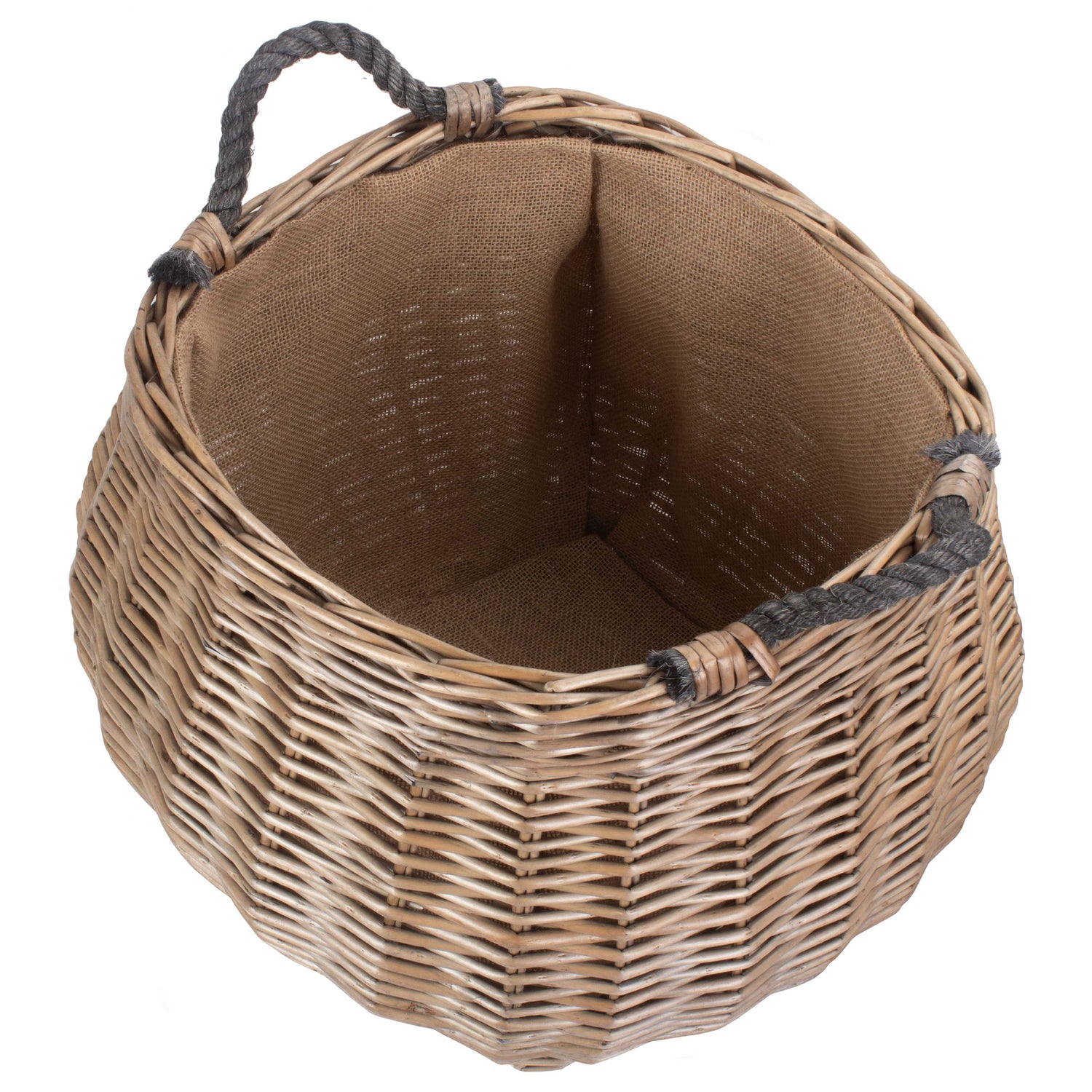 Willow Log Basket - Not A Boring Box