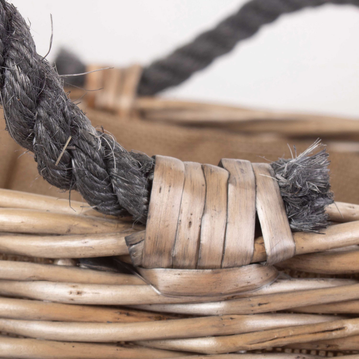 Willow Log Basket - Not A Boring Box