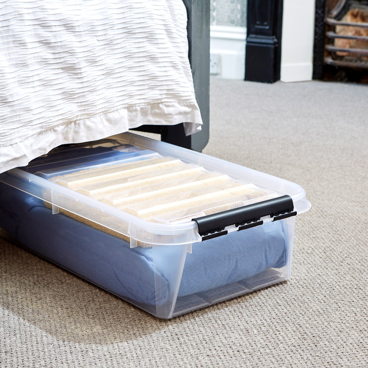 Plastic Underbed Storage Box - Not A Boring Box