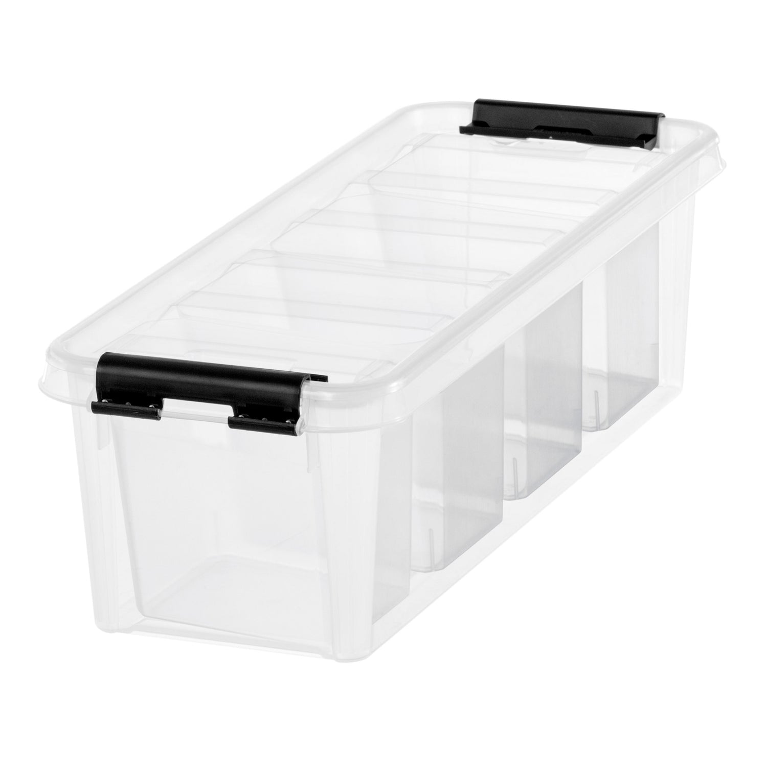 Plastic Storage Box With 4 Inserts - Not A Boring Box