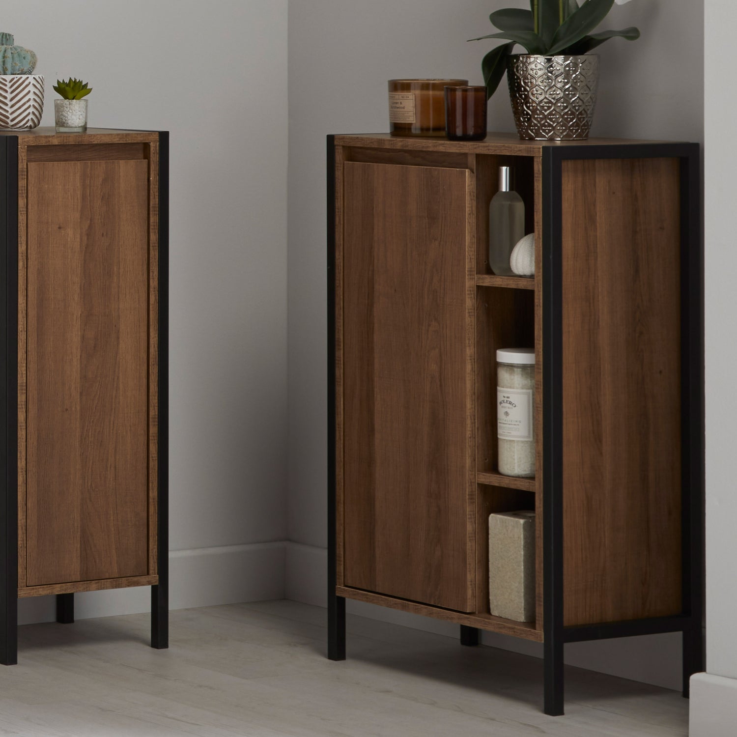 Bathroom Console Storage Unit Margo - Not A Boring Box