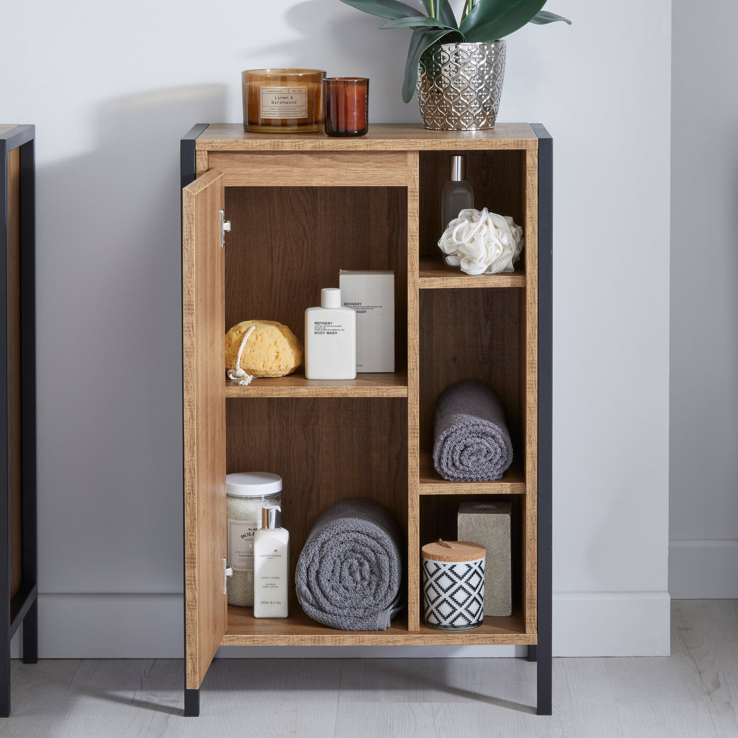 Bathroom Console Storage Unit Margo - Not A Boring Box