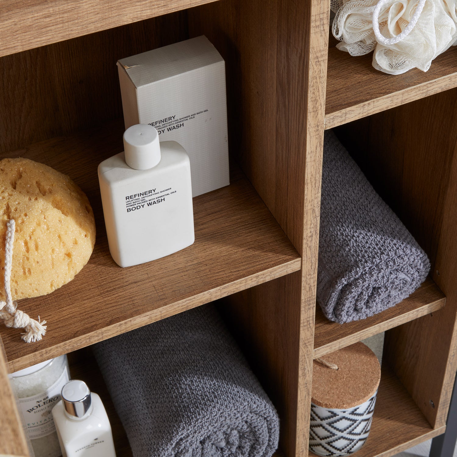 Bathroom Console Storage Unit Margo - Not A Boring Box