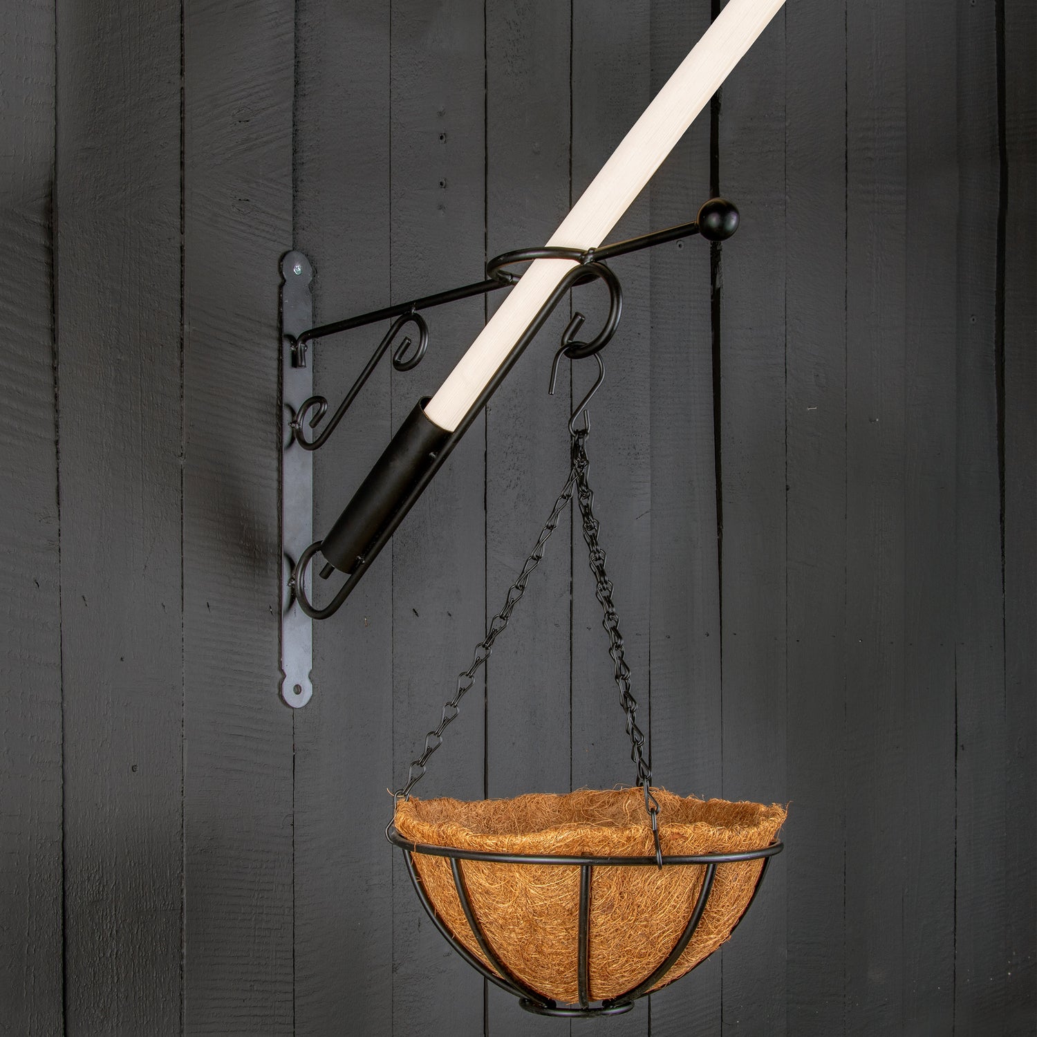 Flag Pole Holder With Hook