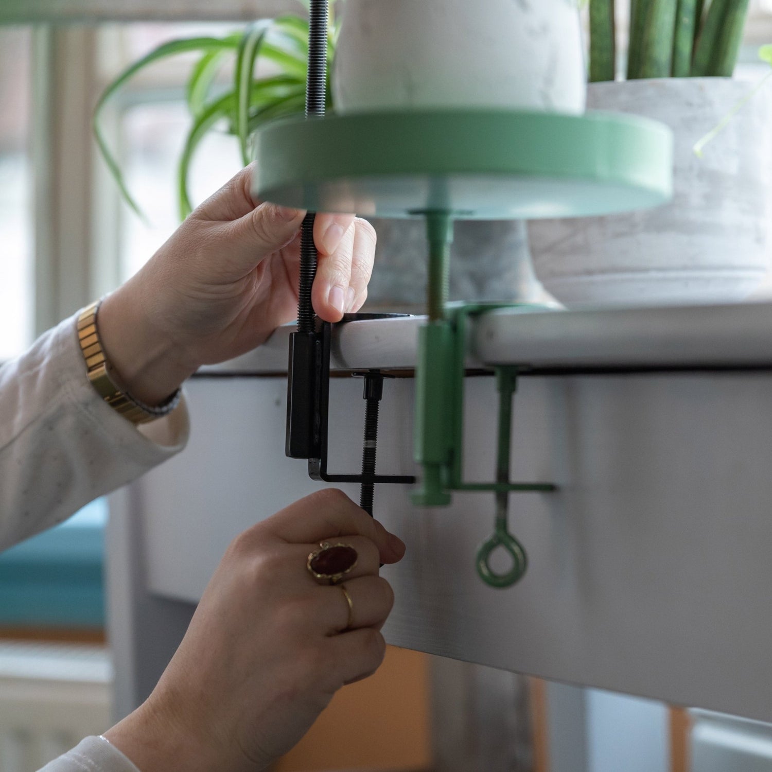 Windowsill Clamp Tray - Medium - Not A Boring Box APFE