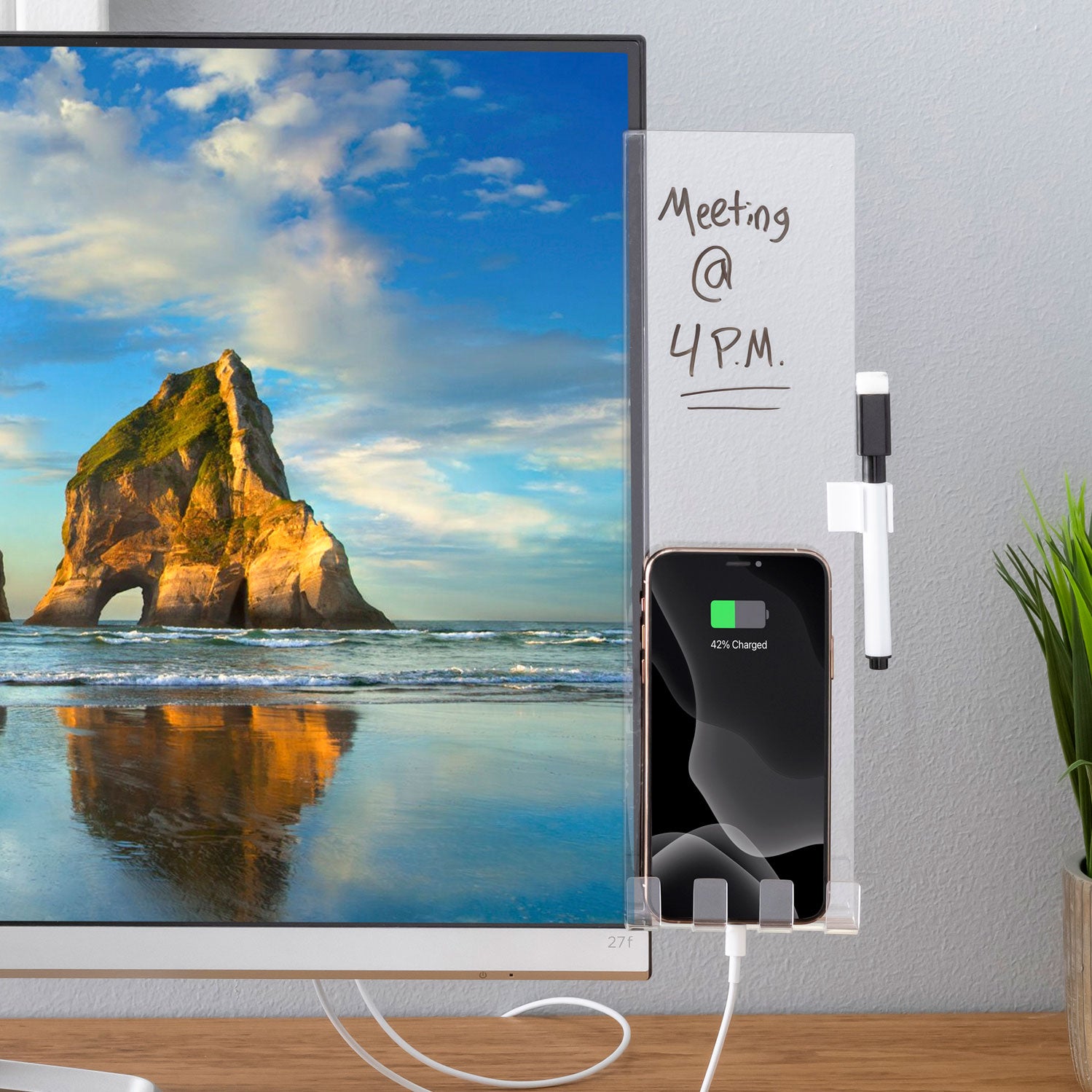 Monitor Memo Board - Not A Boring Box