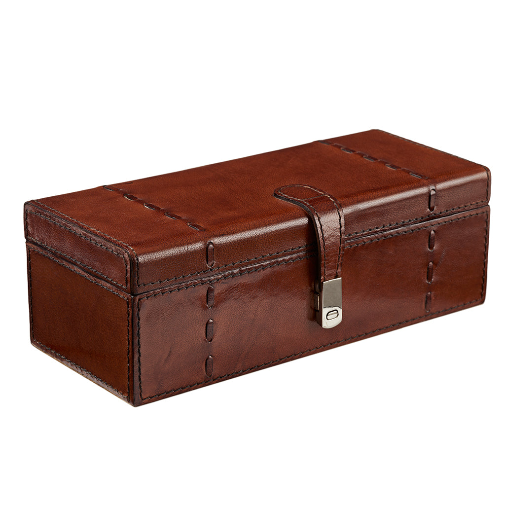 Watch Storage Box Leather (Perfectly Imperfect) - Not A Boring Box