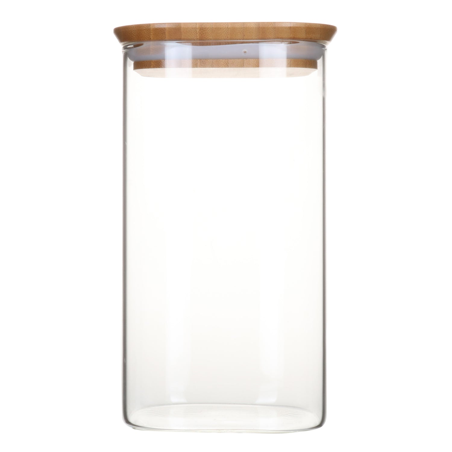 Glass Storage Canister With Bamboo Lid 1.4 Litre - Not A Boring Box