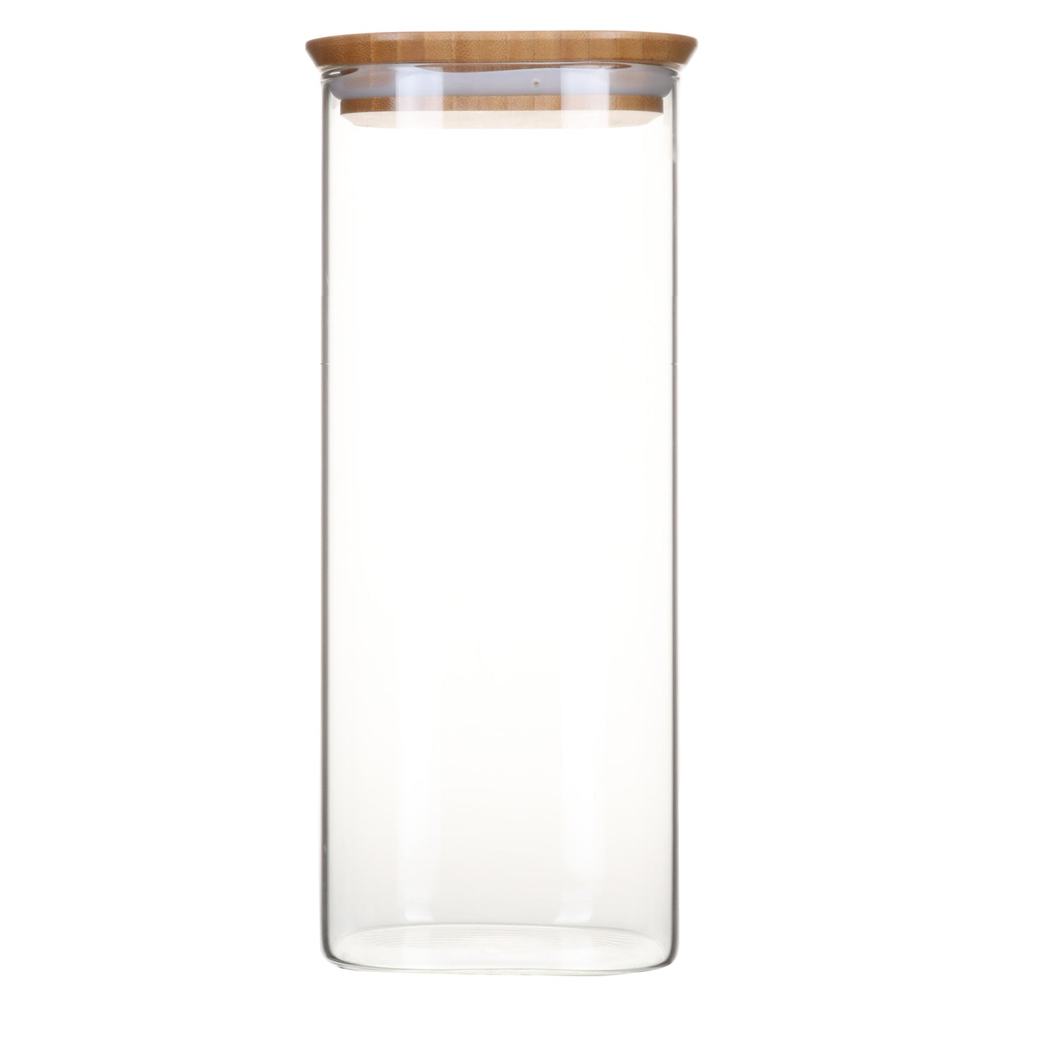 Glass Storage Canister With Bamboo Lid 2.2 Litre - Not A Boring Box