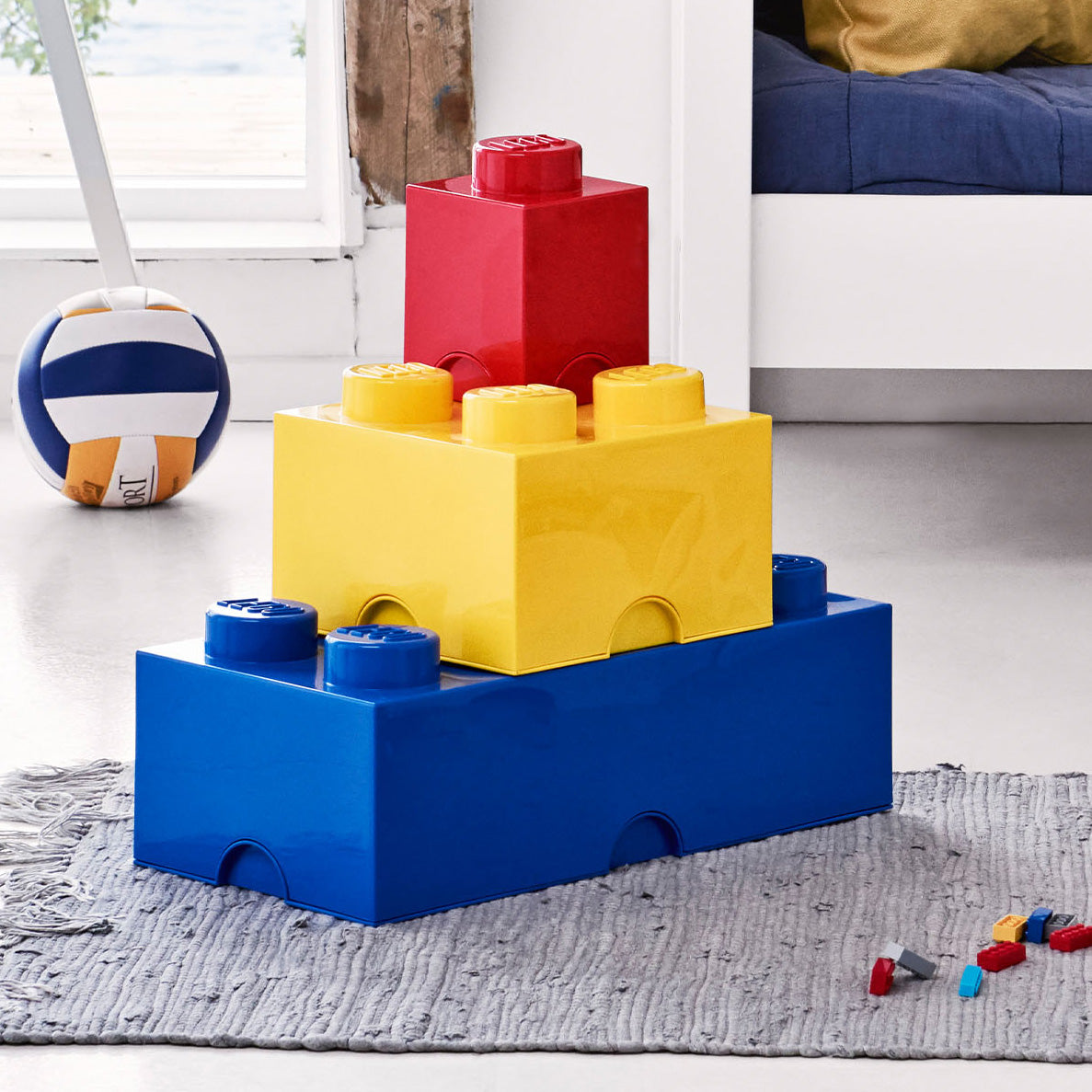 Giant Lego Storage Blocks Small Primary Bundle - Not A Boring Box
