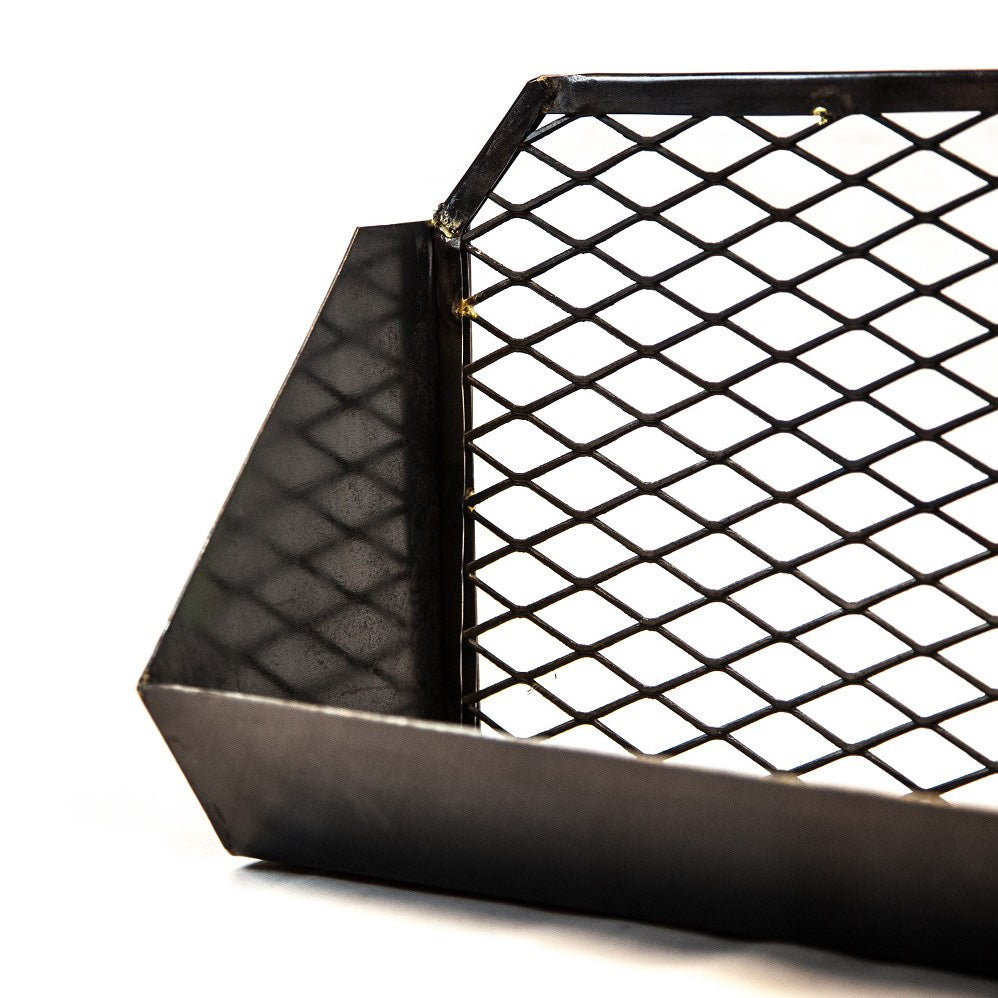 Mesh Wall Shelf Rolled Steel - Not A Boring Box