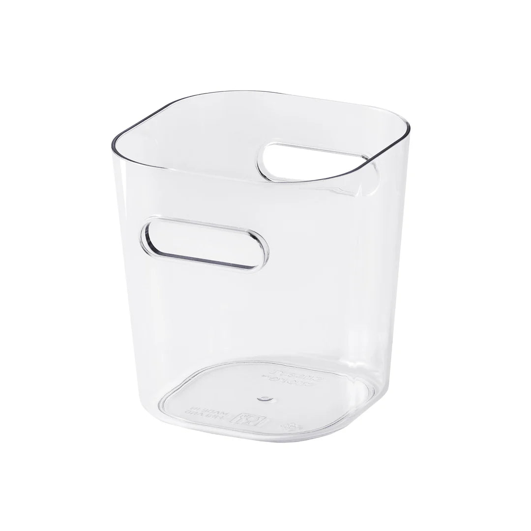 Compact Clear Mini Storage Pot