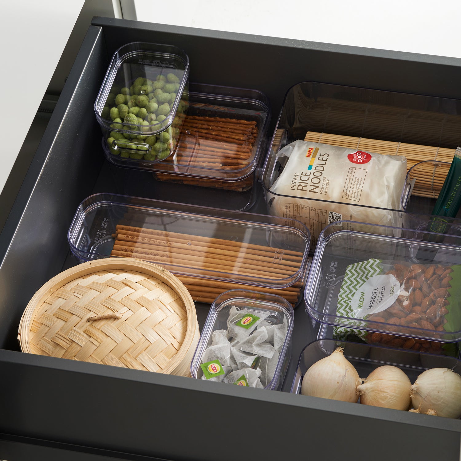 Stacking Lidded Storage Box Slim - Not A Boring Box