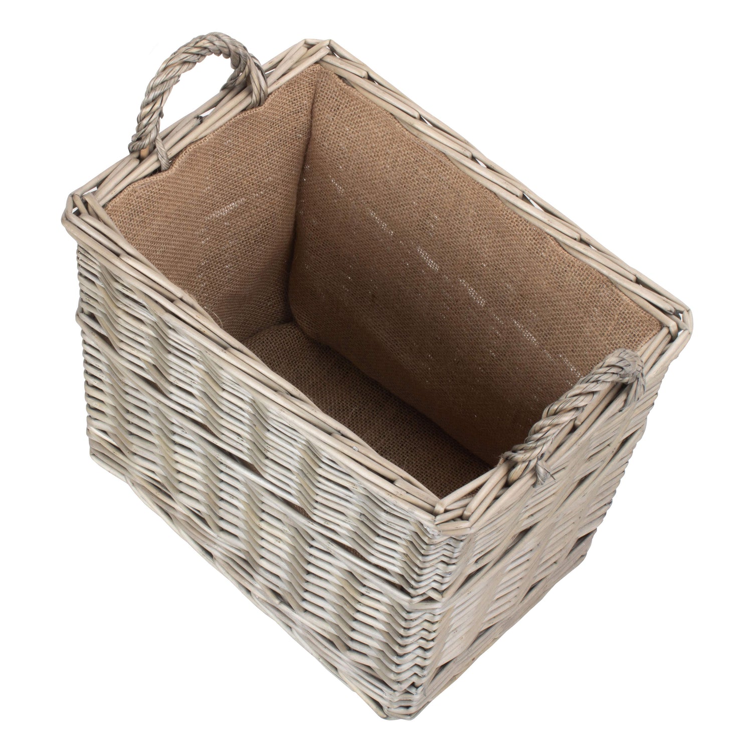 Lined Kindling Basket - Not A Boring Box
