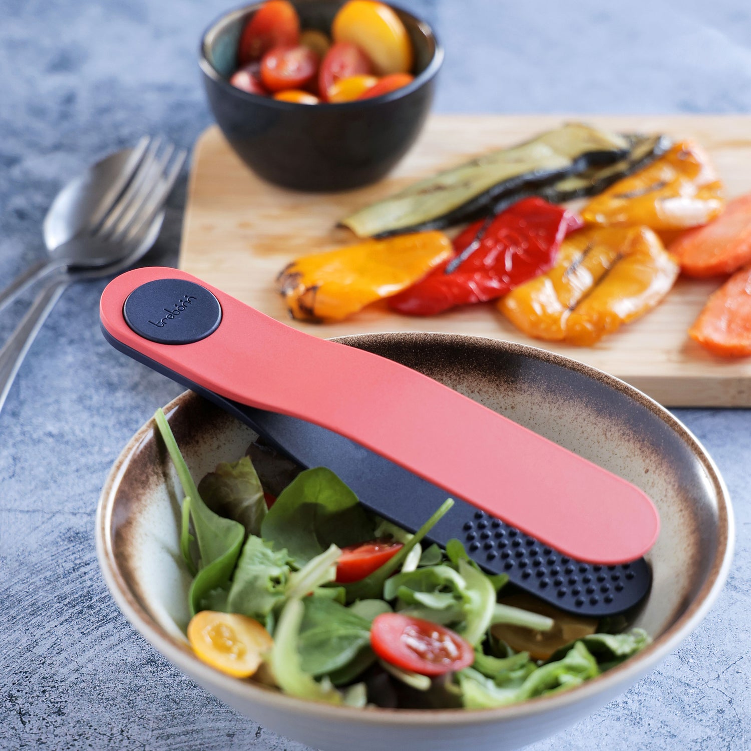 Twist Spatula And Food Tongs - Not A Boring Box