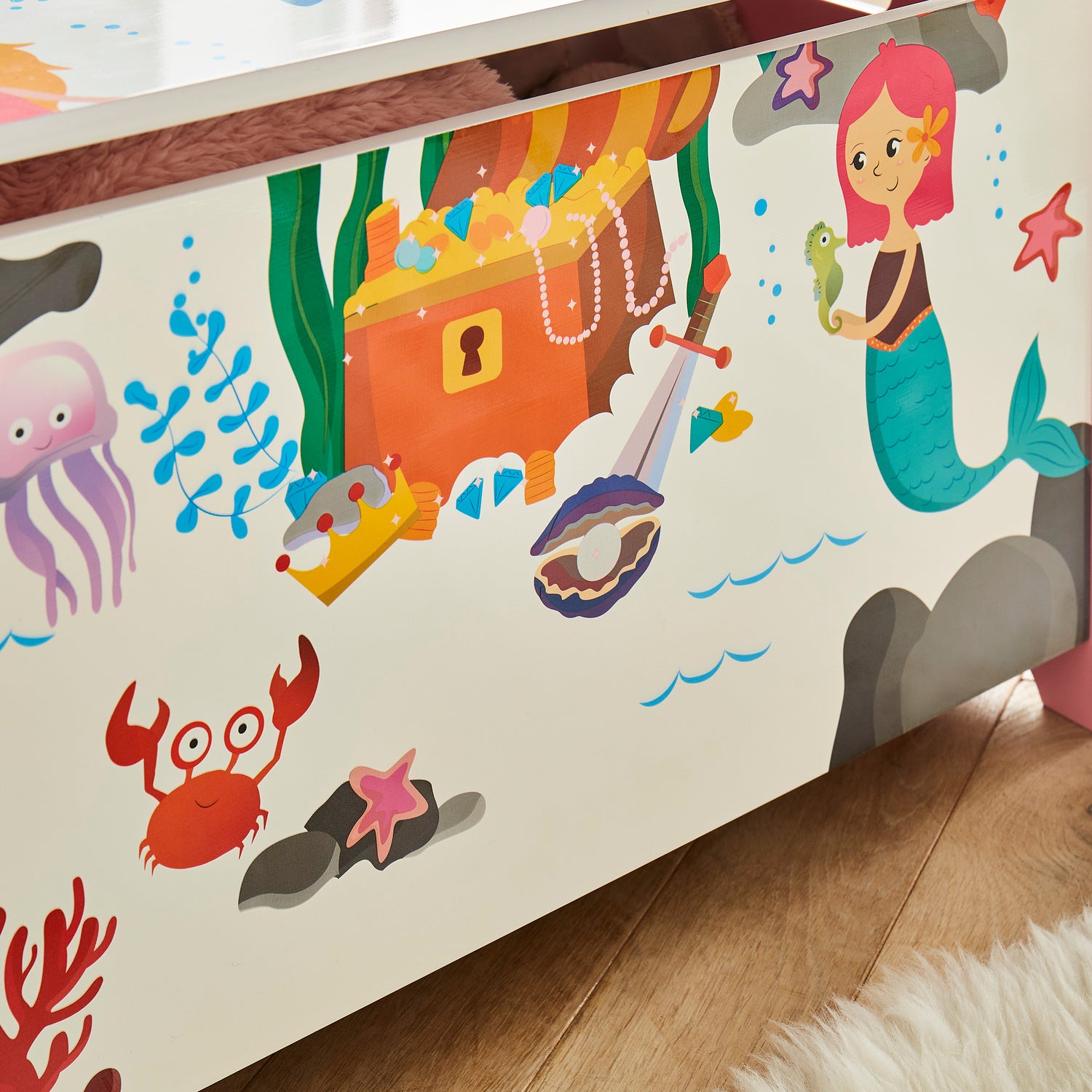 Toy Chest Mermaid - Not A Boring Box