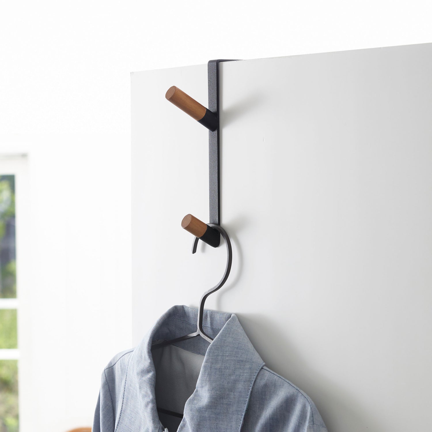 Over Door Double Hook Slim