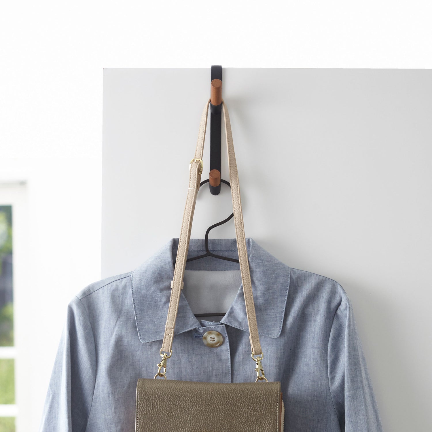 Over Door Double Hook Slim - Not A Boring Box