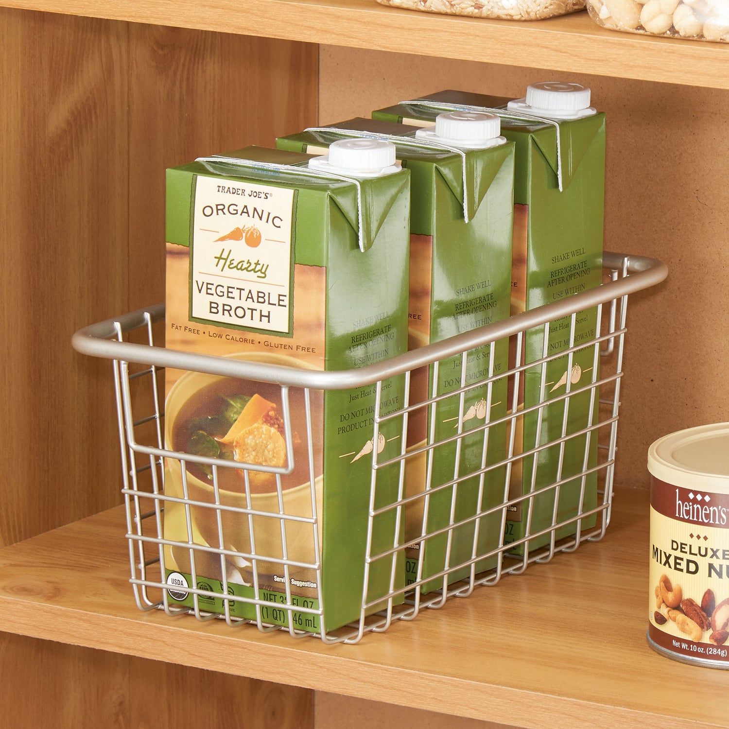Kitchen Cabinet Storage Basket Forma - Not A Boring Box