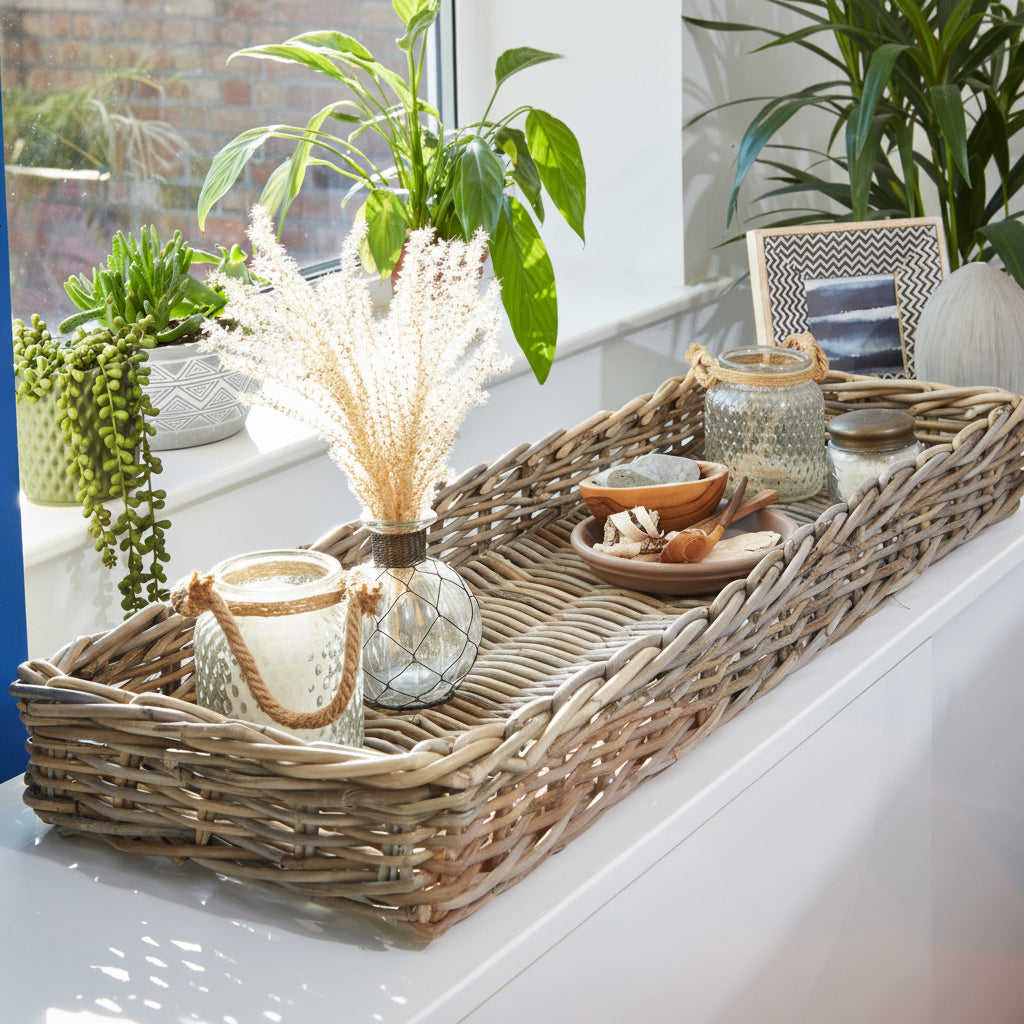 Shallow Basket Display Tray Extra Long