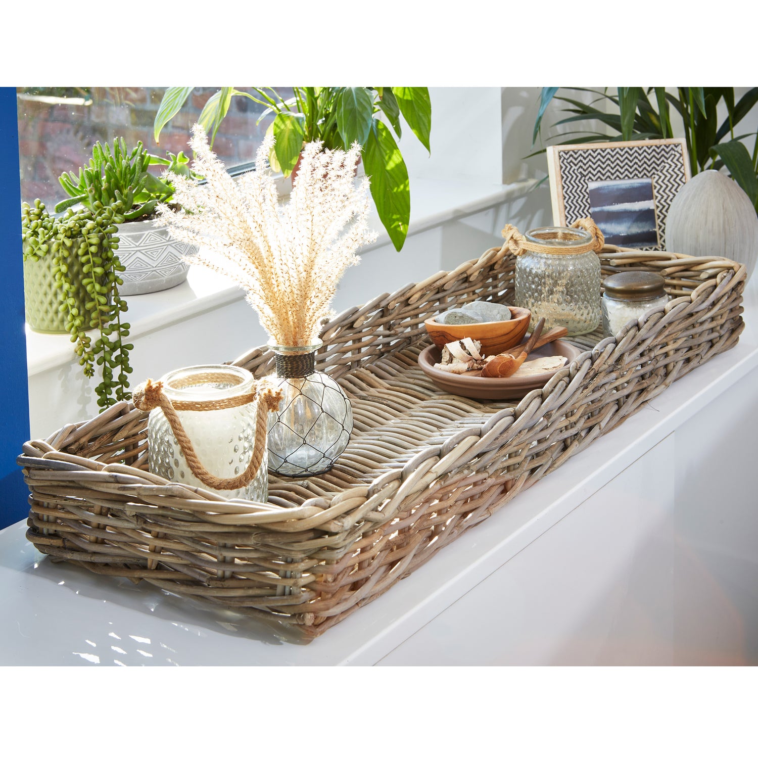 Shallow Basket Display Tray Extra Long - Not A Boring Box