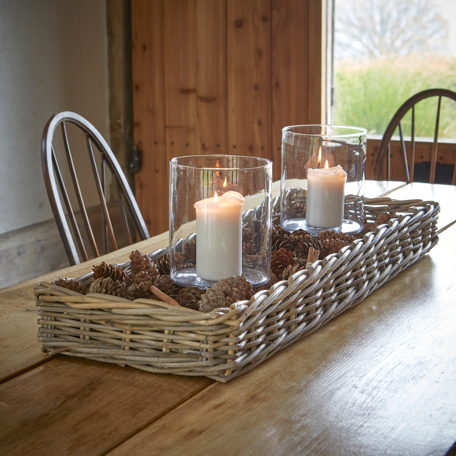 Shallow Basket Display Tray Extra Long - Not A Boring Box