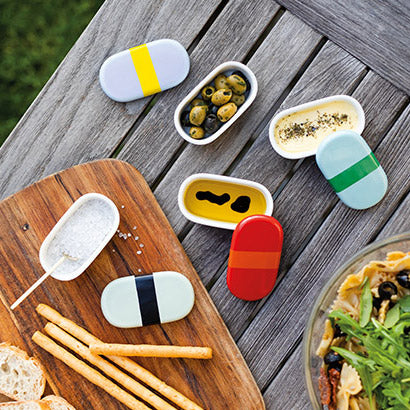 Porcelain Containers Set Of 4 - Not A Boring Box