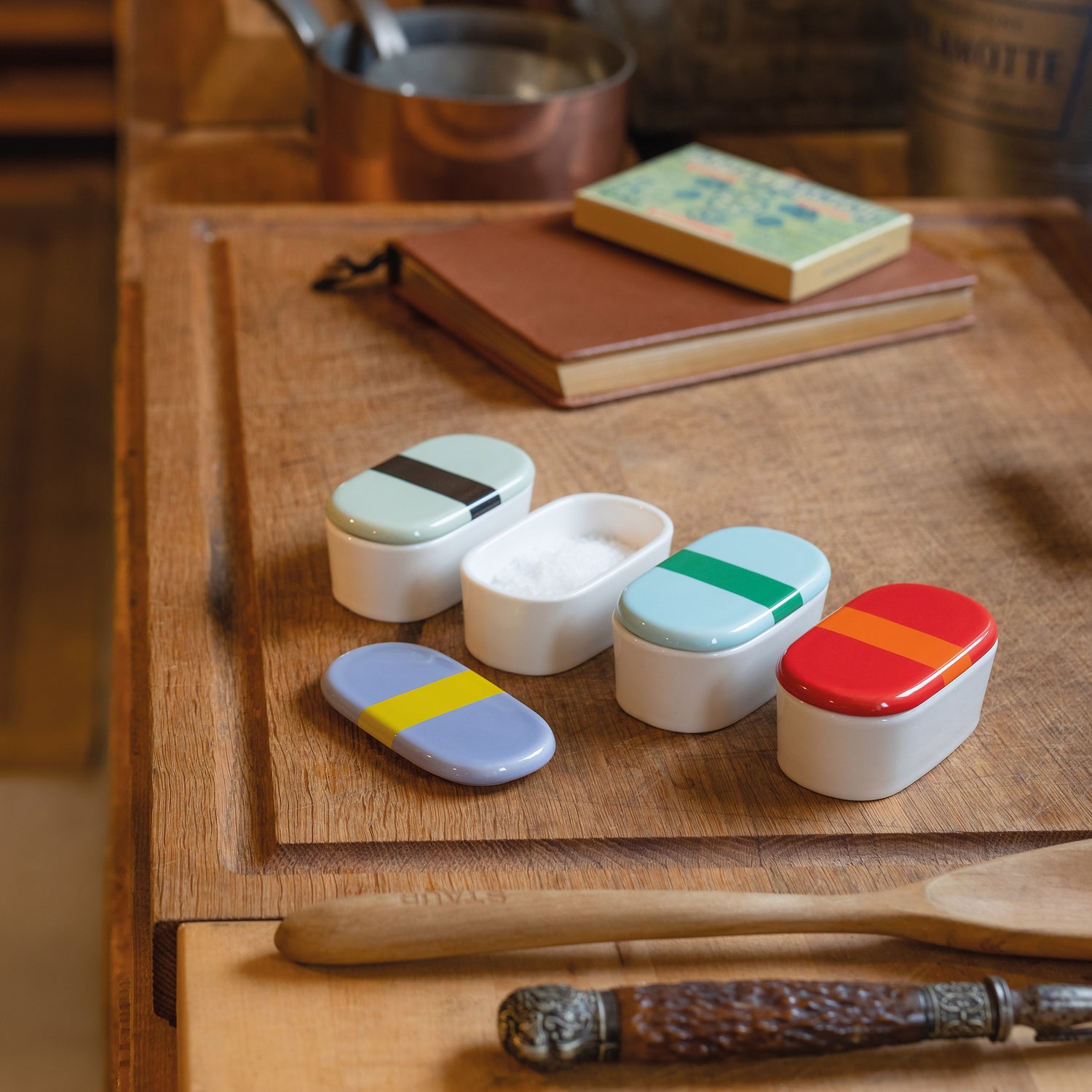 Porcelain Containers Set Of 4 - Not A Boring Box