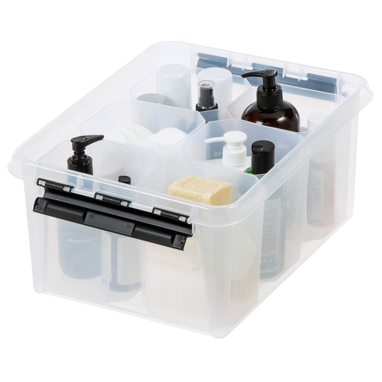 Plastic Storage Box With Removeable Inserts - Not A Boring Box
