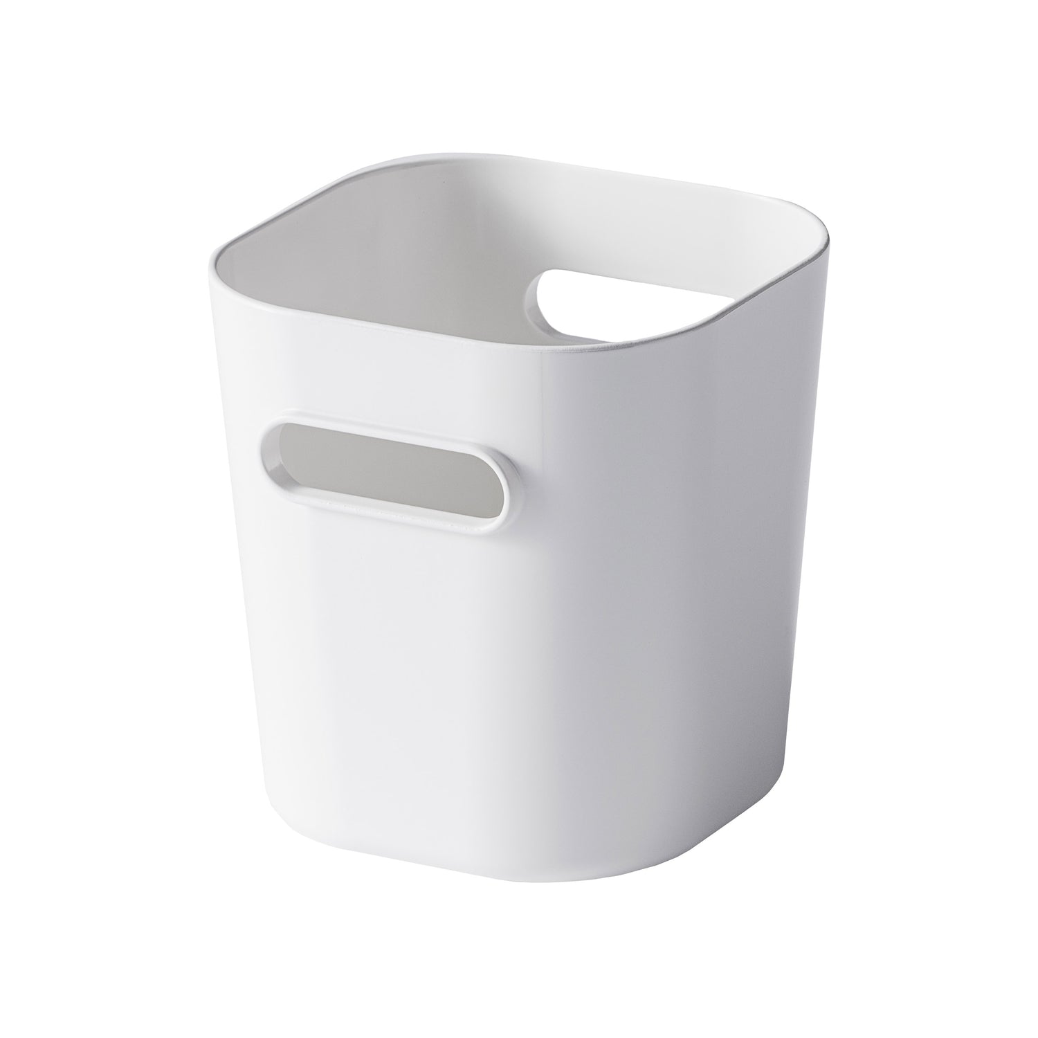 Compact White Mini Storage Pot