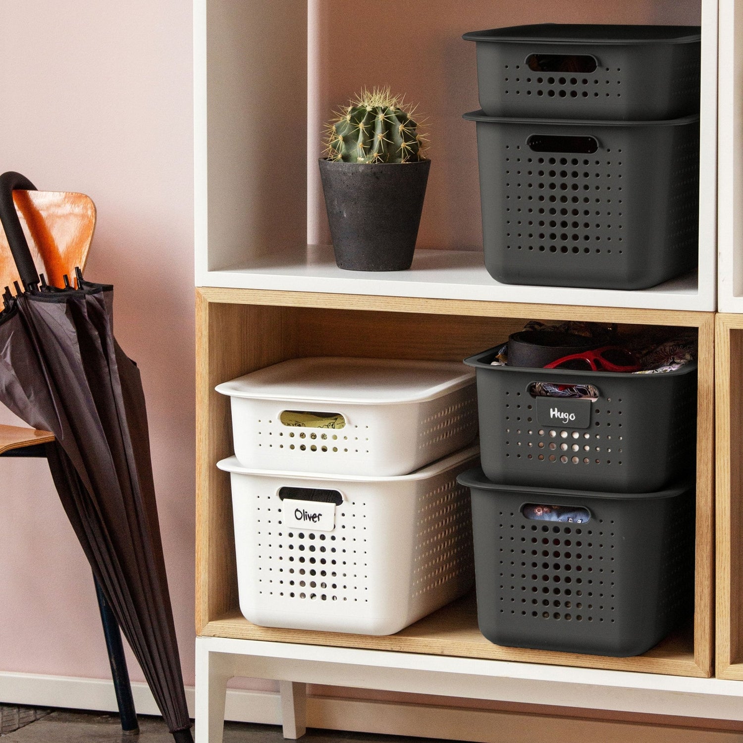 Grey SmartStore Basket - Deep - Not A Boring Box APFE