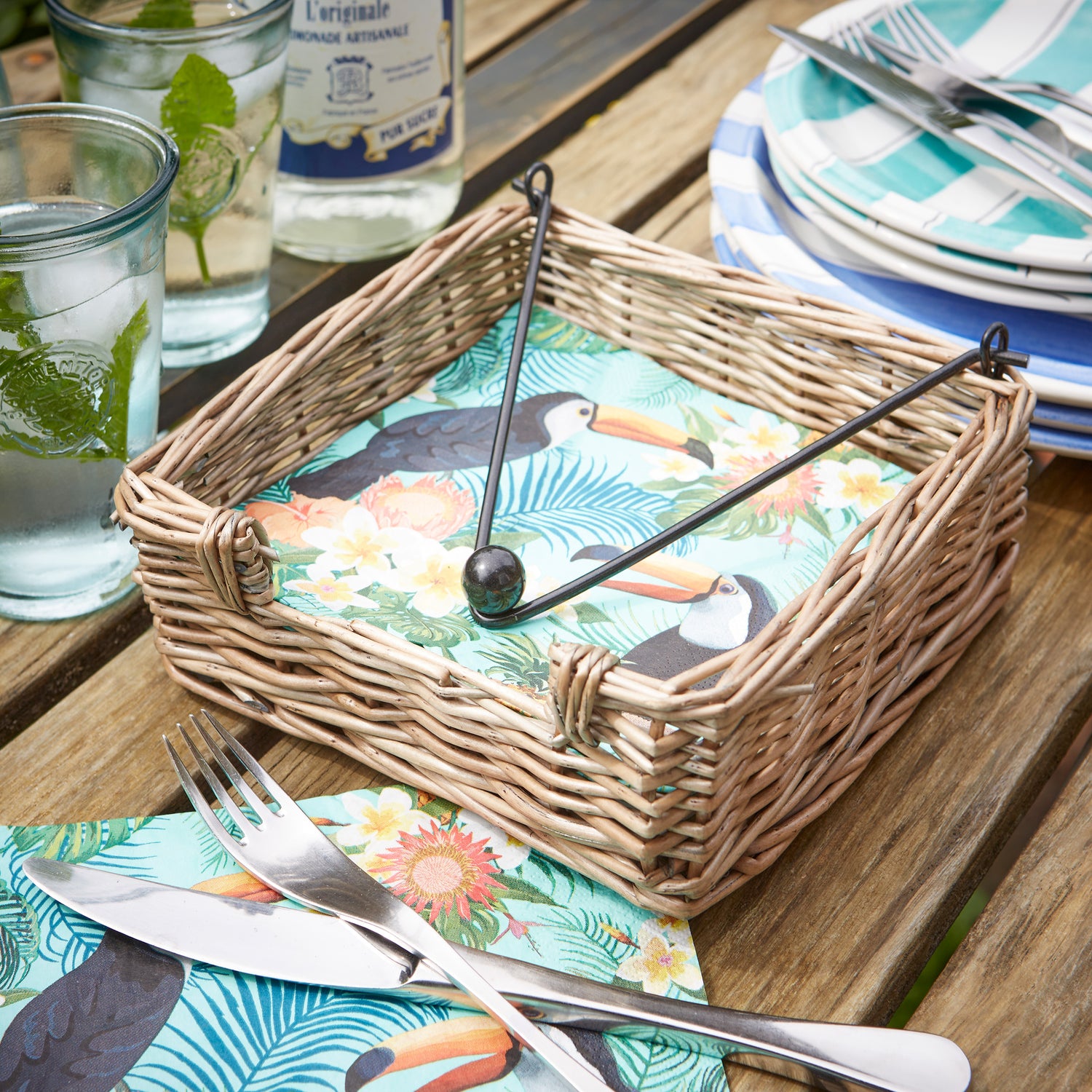 Willow Napkin Holder - Not A Boring Box