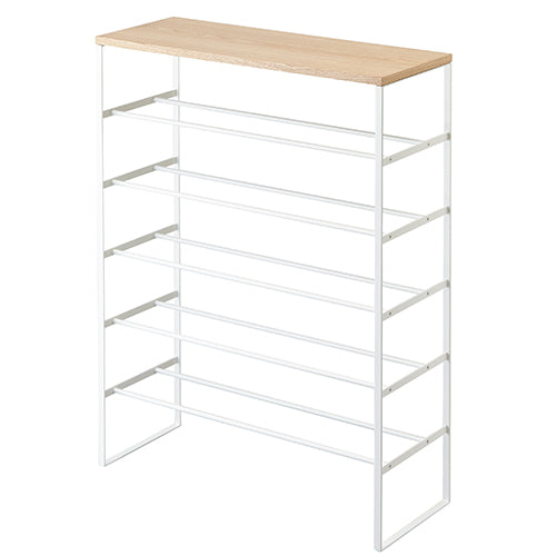 6 Tier Shoe Storage Console - Tower - Not A Boring Box