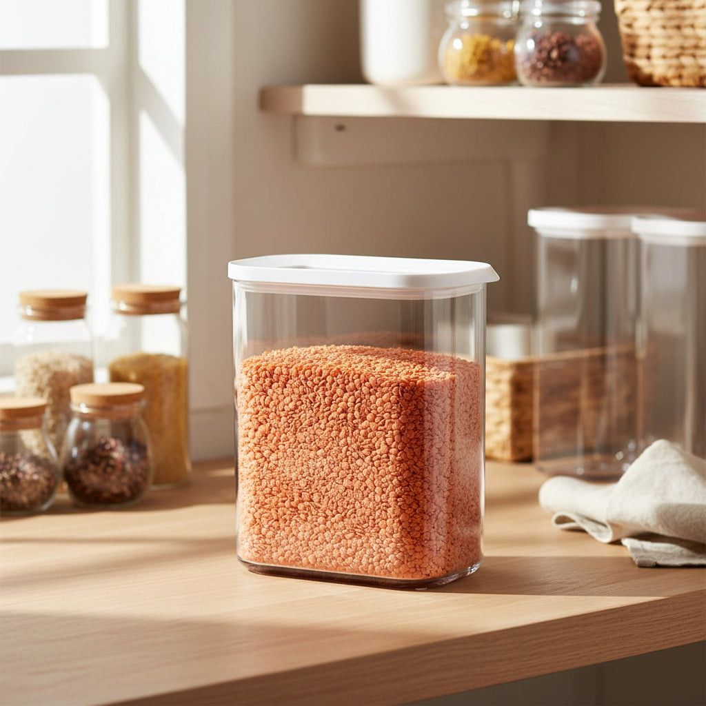 Clear Kitchen Storage Canister - 1500ml