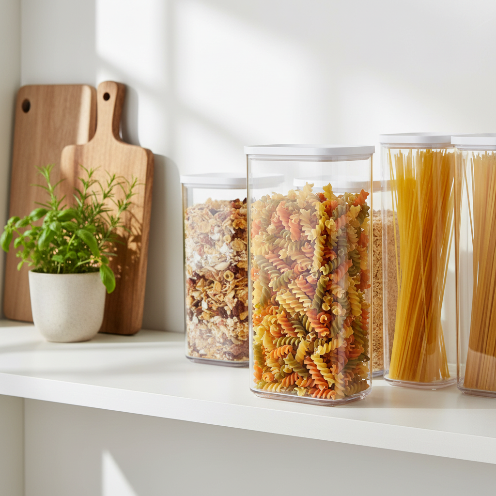 Clear Kitchen Storage Canister - 2000ml