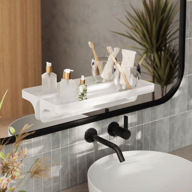 Flex Sure-Lock Bathroom Storage Shelf - Not A Boring Box