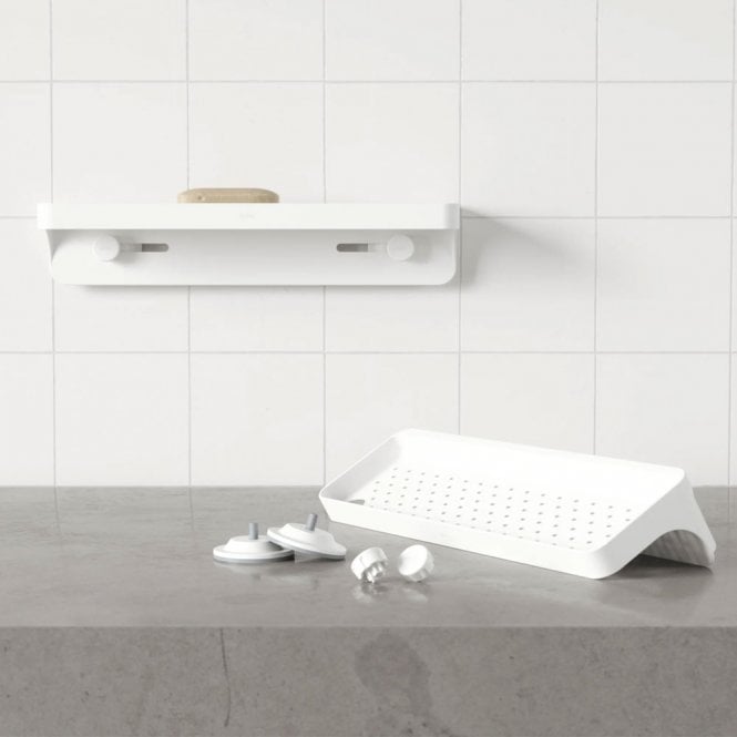 Flex Sure-Lock Bathroom Storage Shelf - Not A Boring Box